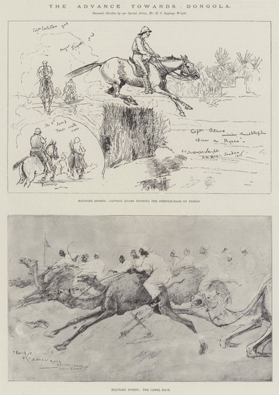 El avance hacia Dongola de Henry Charles Seppings Wright
